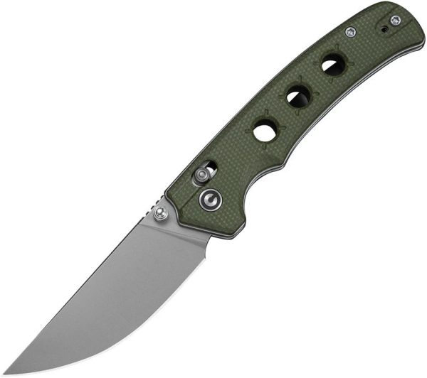 Civivi Noctis Crossbar Lock Green Micarta - Nitro V