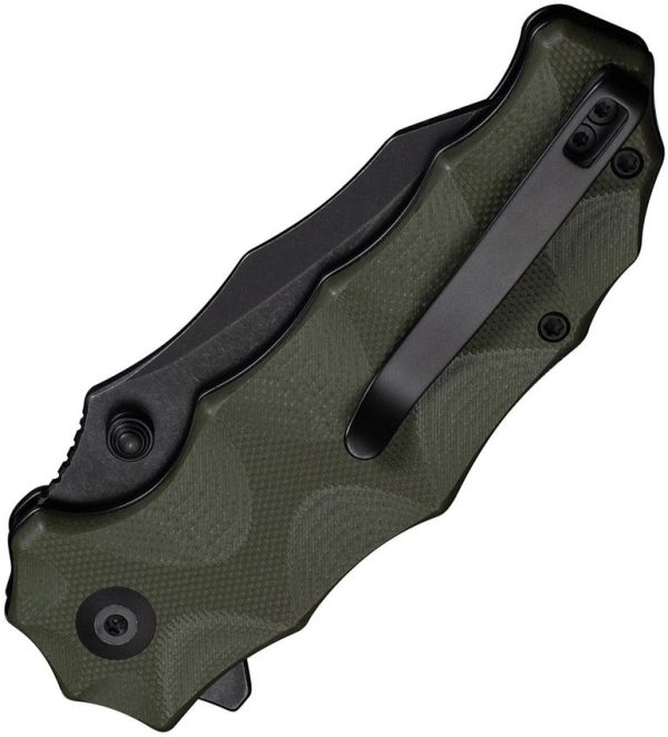 CIVC240281_add_01.jpg Civivi Natterjack Button Lock OD Green G10 Folding Knife