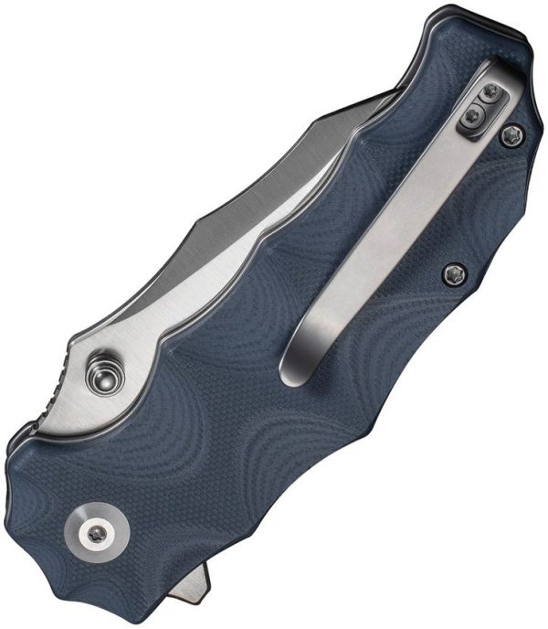 Civivi Natterjack Button Lock Blue G10 Folding Knife