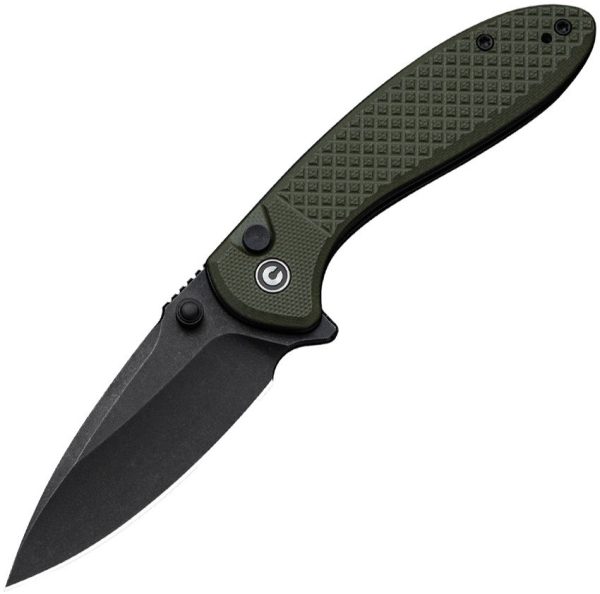 CIVC240312.jpg Civivi Faeger Button Lock OD Green Fixed Blade