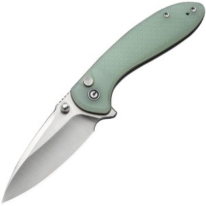 Civivi Faeger Button Lock Jade G10 Fixed Blade