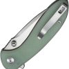 Civivi Faeger Button Lock Jade G10 Fixed Blade