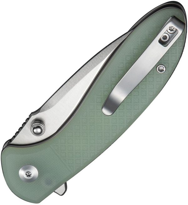 Civivi Faeger Button Lock Jade G10 Fixed Blade