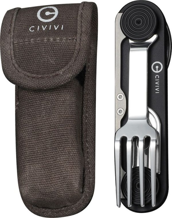 Civivi Partake Multi Tool Black Aluminum Nesting