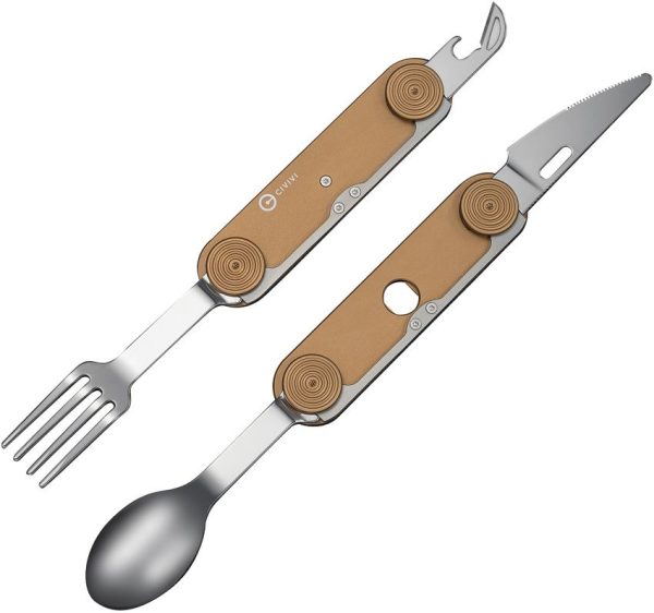 Civivi Partake Multi Tool Coyote Aluminum Nesting