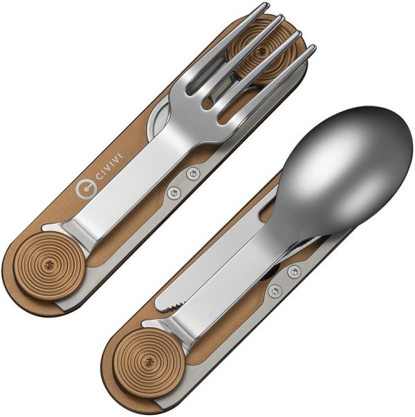 Civivi Partake Multi Tool Coyote Aluminum Nesting