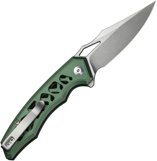 Civivi Anaaki Button Lock Green Nitro V