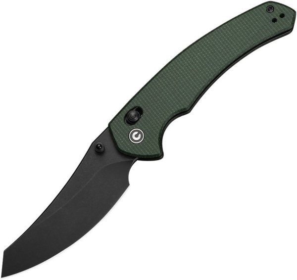 Civivi Sixgill Crossbar Lock Green Micarta Folding Knife
