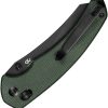 Civivi Sixgill Crossbar Lock Green Micarta Folding Knife