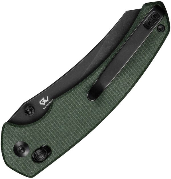 Civivi Sixgill Crossbar Lock Green Micarta Folding Knife