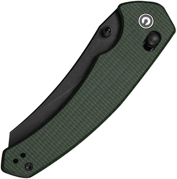 Civivi Sixgill Crossbar Lock Green Micarta Folding Knife