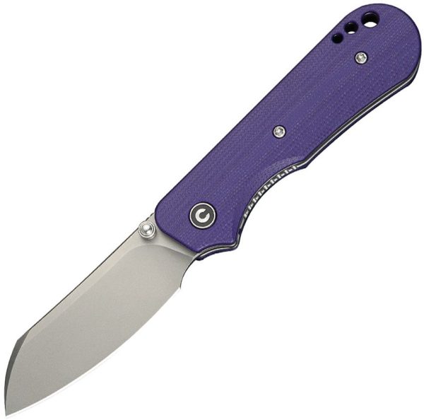 Civivi Crabby Linerlock Purple G10 Folding Knife