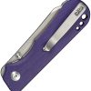 Civivi Crabby Linerlock Purple G10 Folding Knife