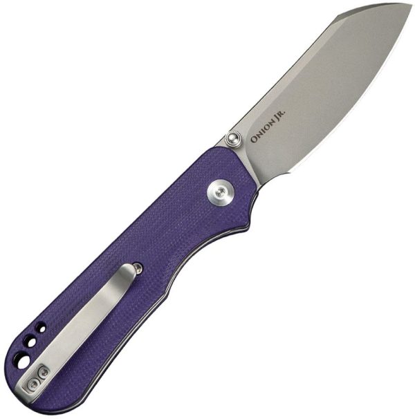 Civivi Crabby Linerlock Purple G10 Folding Knife