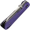 Civivi Crabby Linerlock Purple G10 Folding Knife
