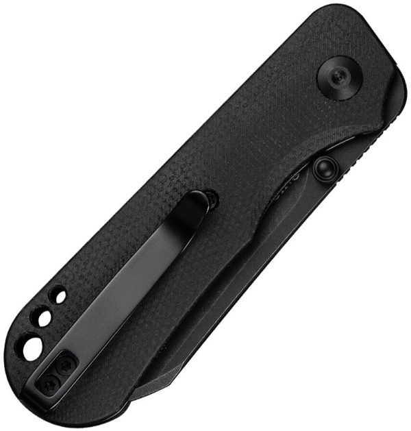 Civivi Crabby Linerlock Black Micarta Folding Knife