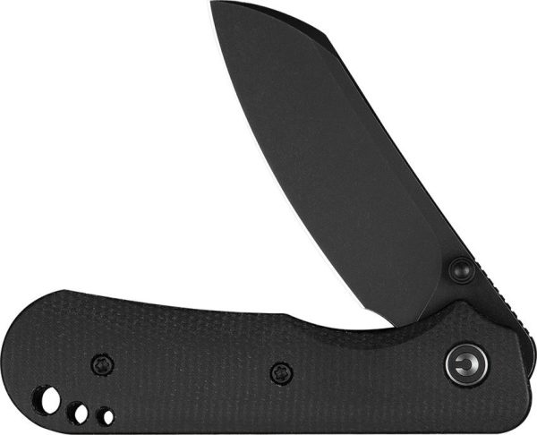 Civivi Crabby Linerlock Black Micarta Folding Knife