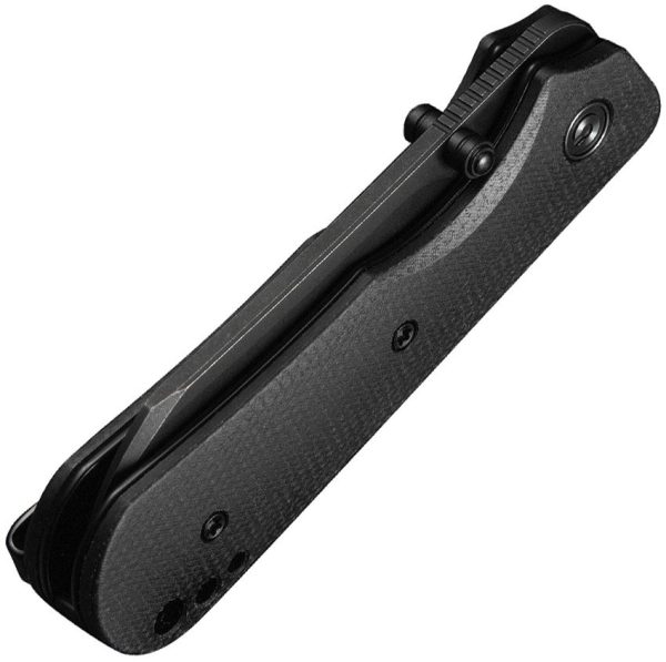 Civivi Crabby Linerlock Black Micarta Folding Knife