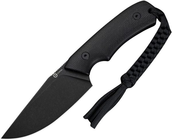 Civivi Gander Fixed Blade Black Micarta Full Tang