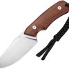 Civivi Gander Fixed Blade Brown Wood Full Tang