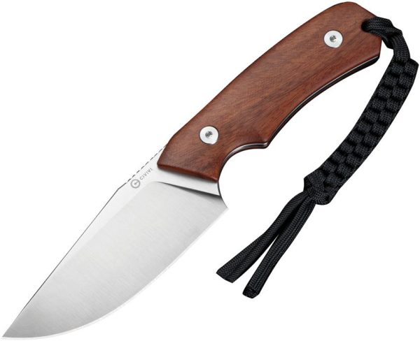 Civivi Gander Fixed Blade Brown Wood Full Tang