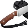 Civivi Gander Fixed Blade Brown Wood Full Tang