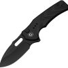 Civivi Vexron Button Lock Black G10 Drop Point