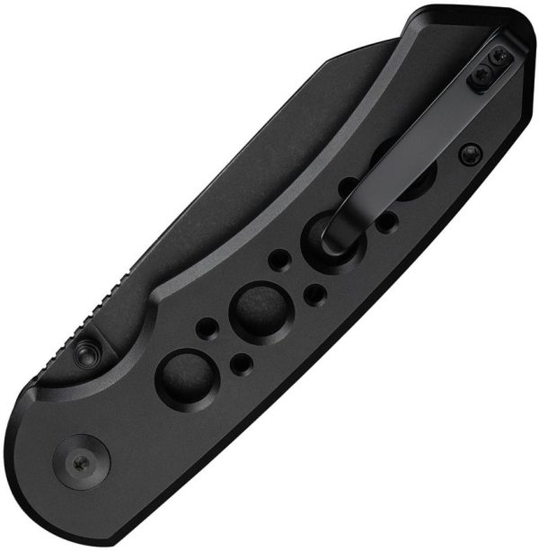 Civivi Pragma Prime Button Lock - Black Aluminum