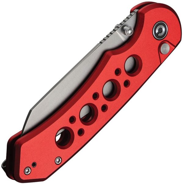 Civivi Pragma Prime Button Lock - Red Aluminum