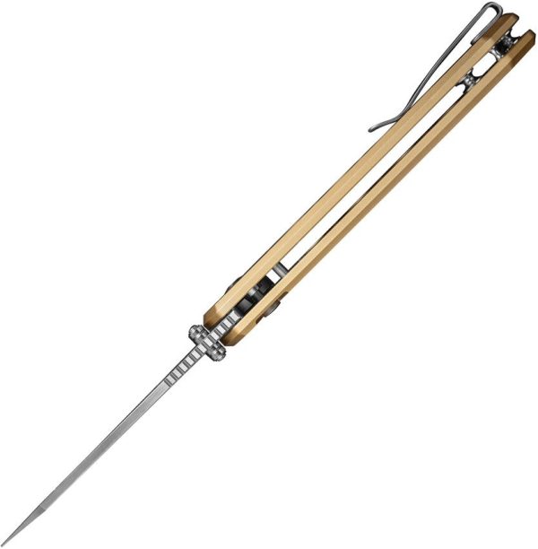 Civivi Pragma Prime Button Lock - Champagne