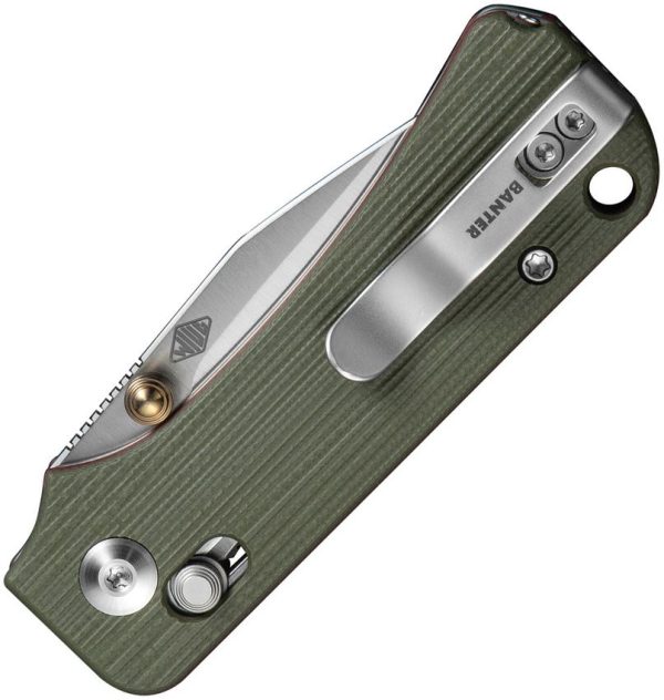 CIVC240741_add_01.jpg Civivi Baby Banter 2 Crossbar Lock - Green G10