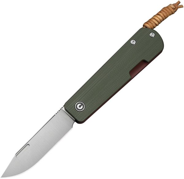 Civivi Slippy Sendy Slip Joint - Green/Red G10