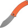 Civivi Outlaw Muk Button Lock - Orange G10