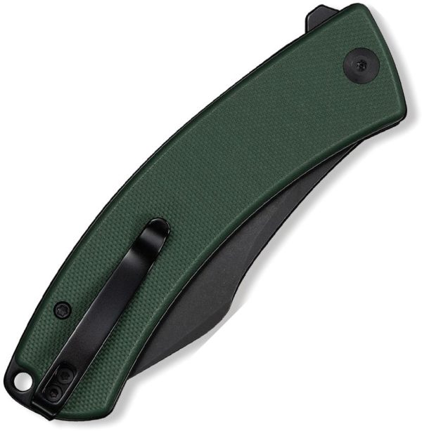 Civivi Outlaw Muk Button Lock - Green G10