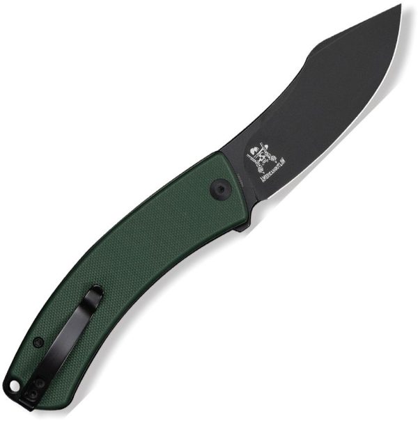 Civivi Outlaw Muk Button Lock - Green G10
