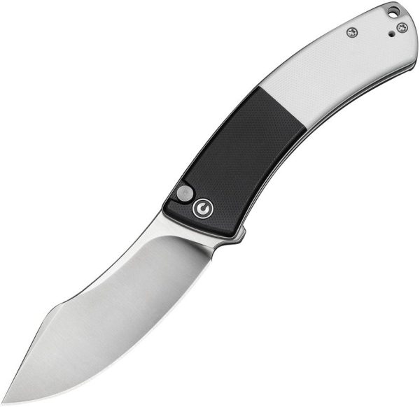 Civivi Outlaw Muk Button Lock Folding Knife Black G10