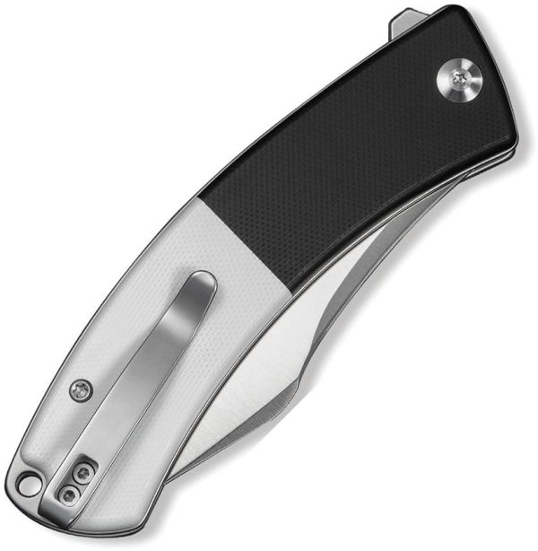 Civivi Outlaw Muk Button Lock Folding Knife Black G10