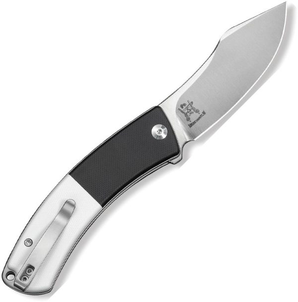 Civivi Outlaw Muk Button Lock Folding Knife Black G10