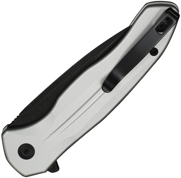 Kitefin Button Lock Silver Al