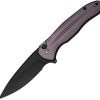 CIVC240913.jpg Civivi Kitefin Button Lock Folding Knife Purple Aluminum