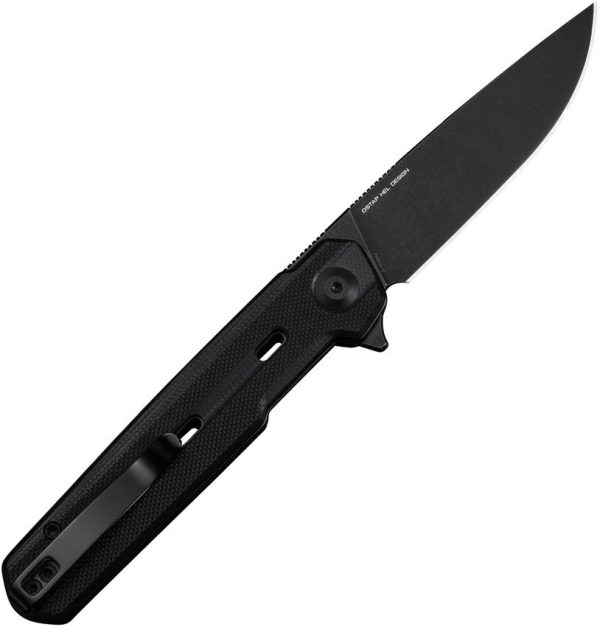 Civivi Navo Linerlock Folding Knife Black G10