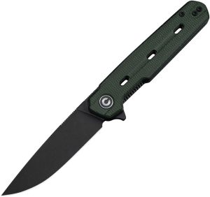 Civivi Navo Linerlock Folding Knife Green Micarta