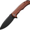 Civivi Praxis Linerlock Wood Handle Folding Knife