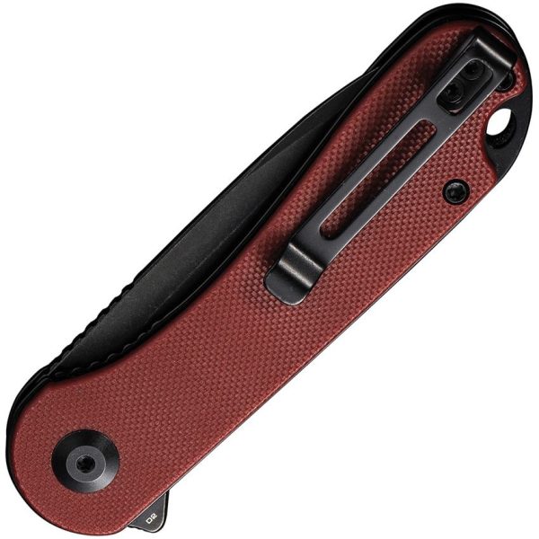 Civivi Elementum Linerlock Burgundy G10