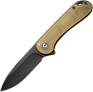 CIVC907A5.jpg Civivi Elementum Linerlock Ultem Stonewash Drop Point