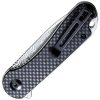 Civivi Elementum Damascus Linerlock Carbon Fiber Black