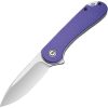 Civivi Elementum Linerlock - Satin D2 Purple G10 Handle
