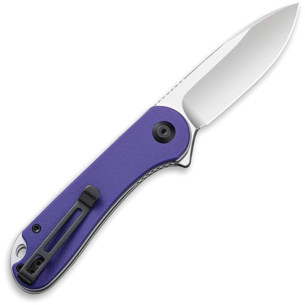 Civivi Elementum Linerlock - Satin D2 Purple G10 Handle