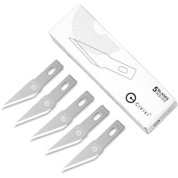Civivi MT Blade 1 Utility Blades - 9Cr18MoV Stainless 5-Pack