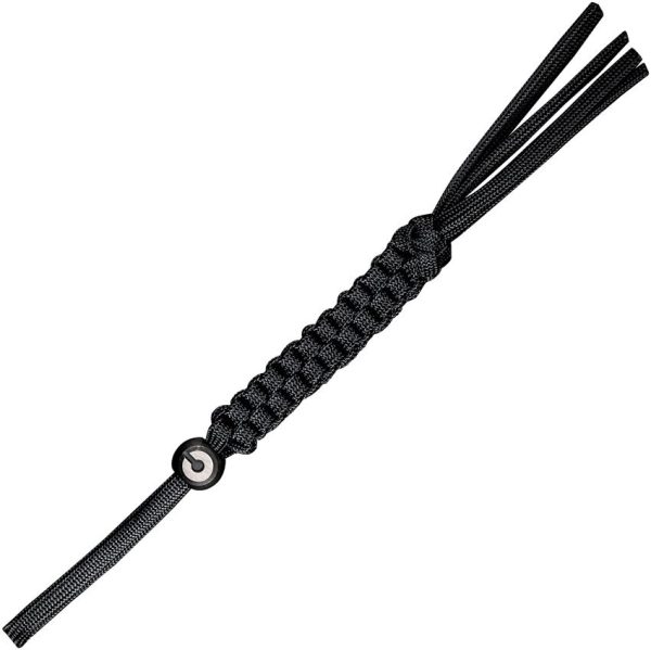 Civivi Sphere Paracord Lanyard Black - Titanium Bead